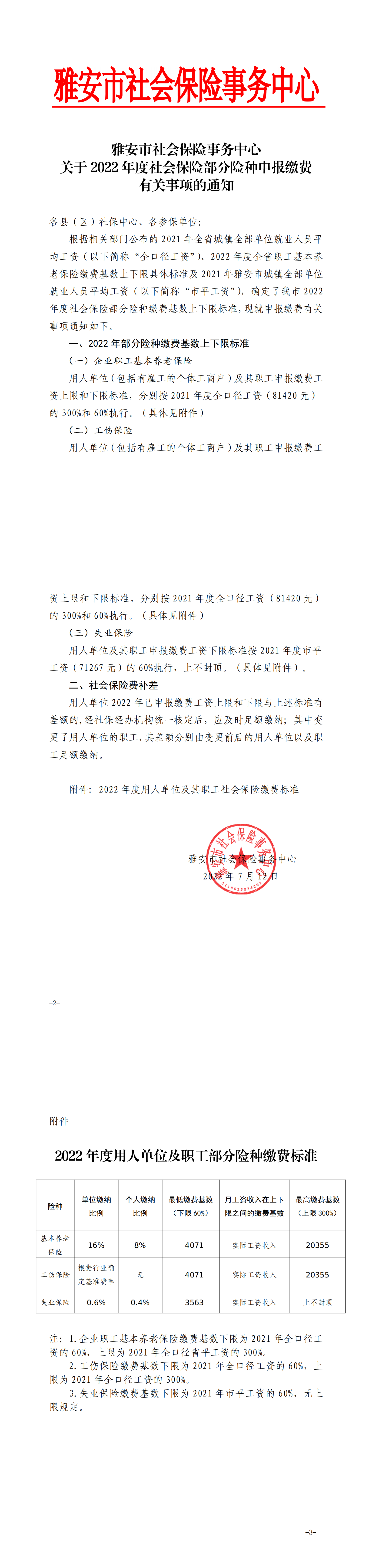 关于2022年度社会保险部分险种申报缴费有关事项的通知_00.png